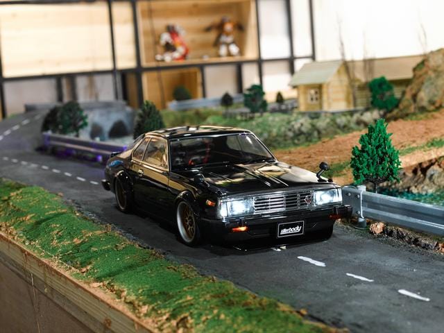 1/10 1980 Nissan Skyline 2000 Turbo GT-ES (C211) Finished Body White