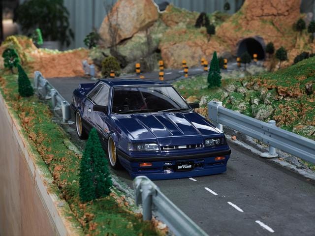 1/10 Nissan Skyline (R31) Finished Body Red