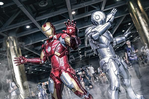 1:1 Iron Man MK7 Wearable Armour Finished Version Brushed Silvery( In stock now)