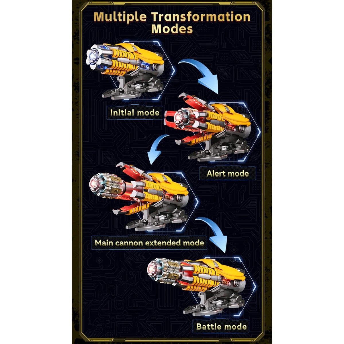 Killerbody TRANSFORMERS Bumblebee Wearable Blaster (available for now!!)