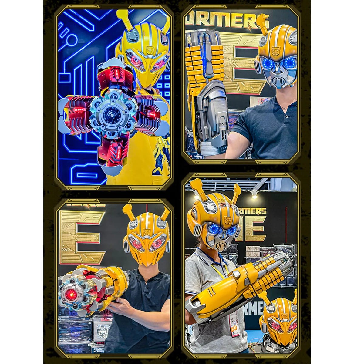 TRANSFORMERS Bumblebee Wearable Blaster With Helmet