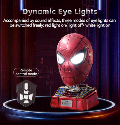 Marvel 1: 1 Collectible Iron Spider Man Wearable Helmet