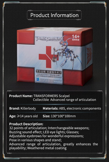 TRANSFORMERS Scalpel  Collectible（In stock now！）