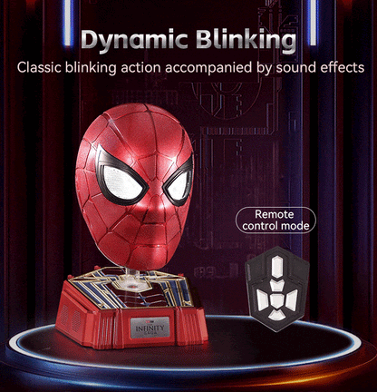 Marvel 1: 1 Collectible Iron Spider Man Wearable Helmet