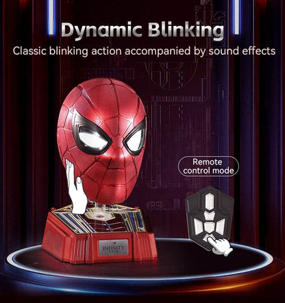 Marvel 1: 1 Collectible Iron Spider Man Wearable Helmet