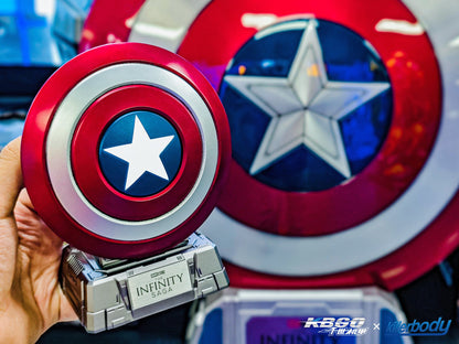 Collectible Captain America Pressure-relief Shield w/ Bluetooth Speaker