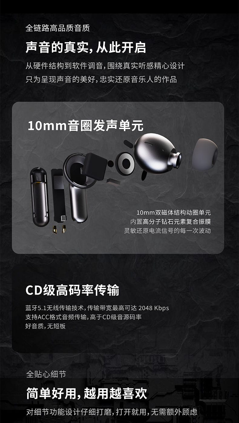 Bumblebee Wireless Alloy Bluetooth Headphones - Color:Silver