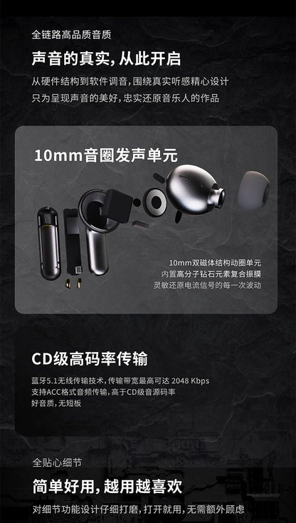Bumblebee Wireless Alloy Bluetooth Headphones - Color:Silver