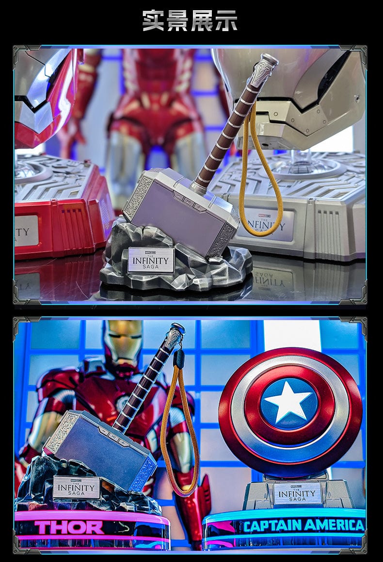 Collectible Pressure-relief Mjolnir w/ Bluetooth speaker