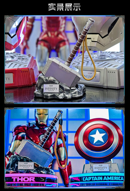 Collectible Pressure-relief Mjolnir w/ Bluetooth speaker