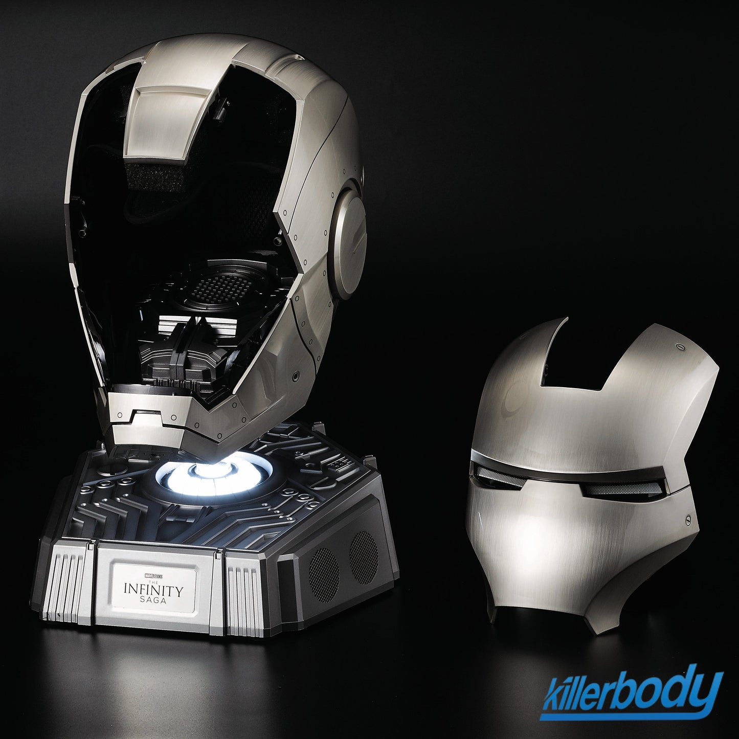 Killerbody 1: 1 Collectible Bluetooth Speaker Iron Man MK2 Wearable Helmet