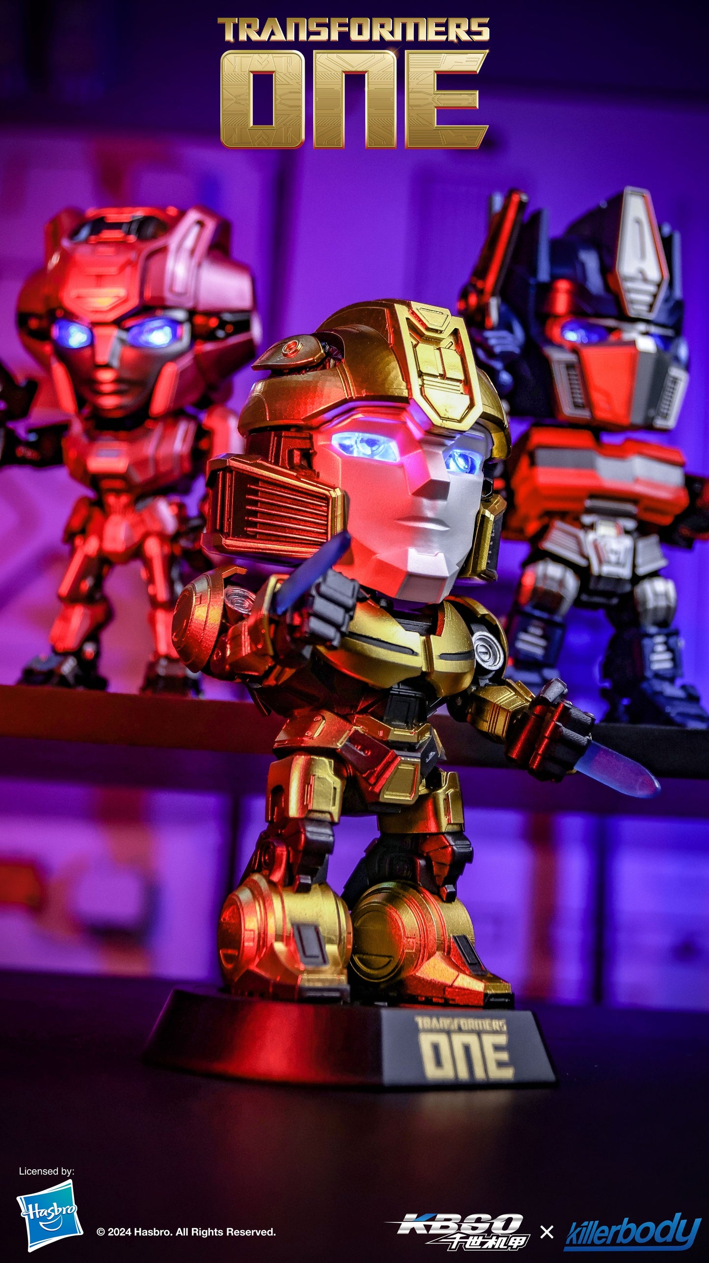 TRANSFORMERS ONE Collectible High-end Baby Figurines Bumblebee（pre-order)
