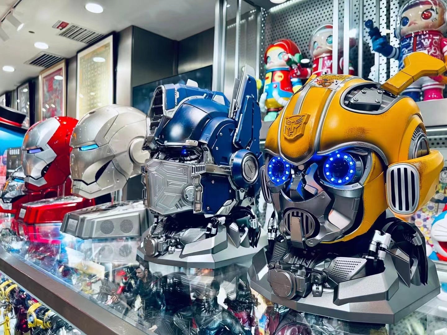 Killerbody 1:1 Wearable Bumblebee Helmet  English Voice Control (In stock now）
