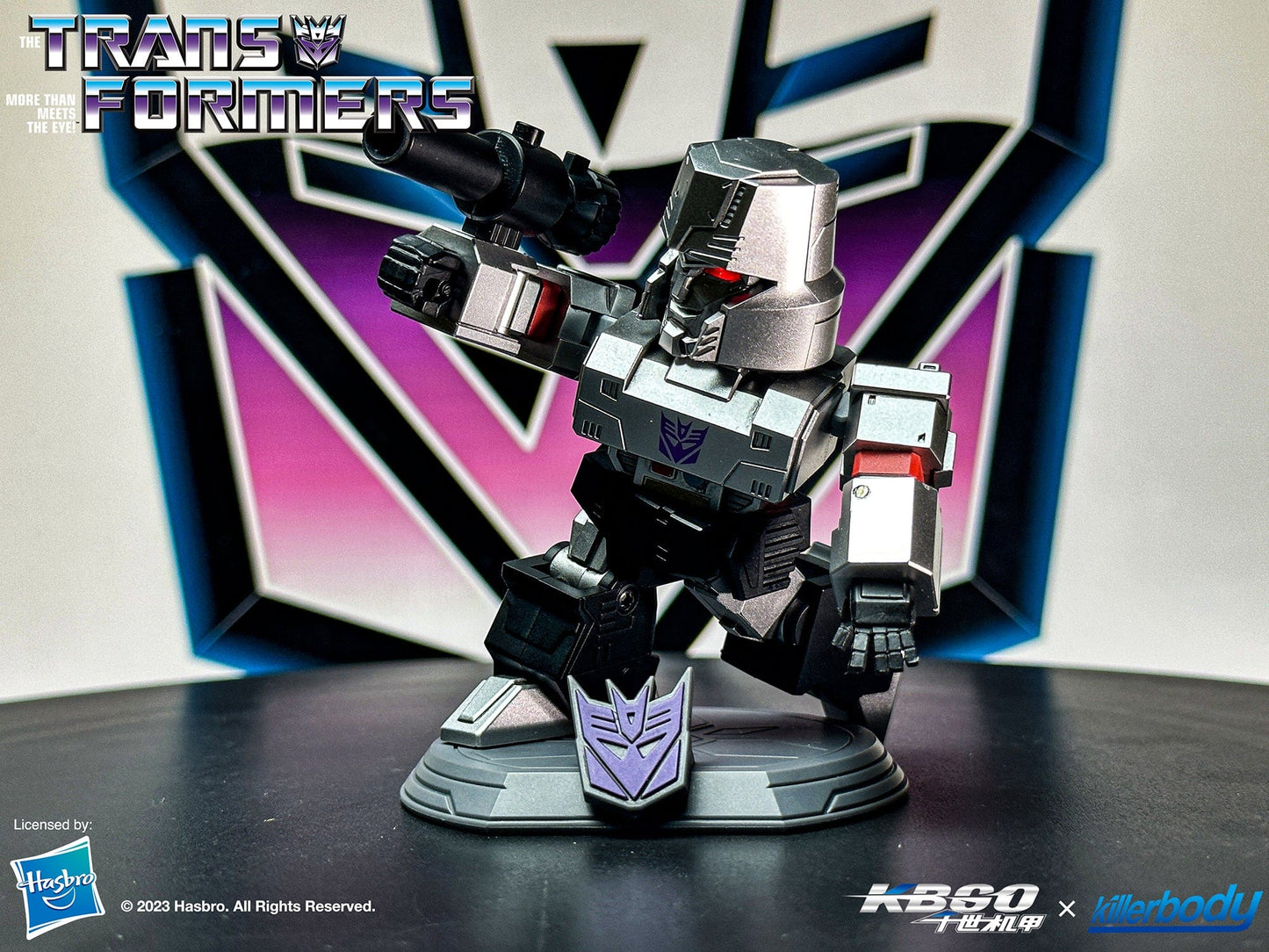 G1 Megatron Collectible Action Figurine Standard Version 18 points of articulation