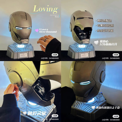 Killerbody 1: 1 Collectible Bluetooth Speaker Iron Man MK2 Wearable Helmet