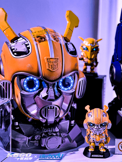 Killerbody 1:1 Wearable Bumblebee Helmet  English Voice Control (In stock now）