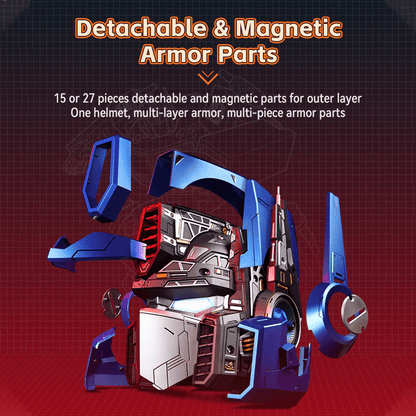Transformers G1 Optimus Prime Wearable Helmet w/ Detachable Armor Parts（Standard Version）