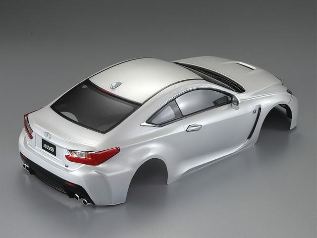 1/10 LEXUS RC F Finished Body Pearl-white