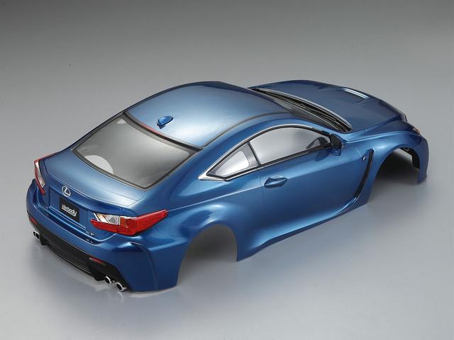 1/10 LEXUS RC F Finished Body Metallic-blue