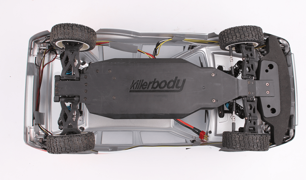 Killerbody 1/10 SCALE R/C RWD HIGH PERFORMANCE RACING CAR CHASSIS & Lancia Delta  Remote Control Car