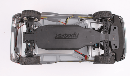 Killerbody 1/10 SCALE R/C RWD HIGH PERFORMANCE RACING CAR CHASSIS & Lancia Delta  Remote Control Car