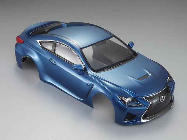 1/10 LEXUS RC F Finished Body Metallic-blue