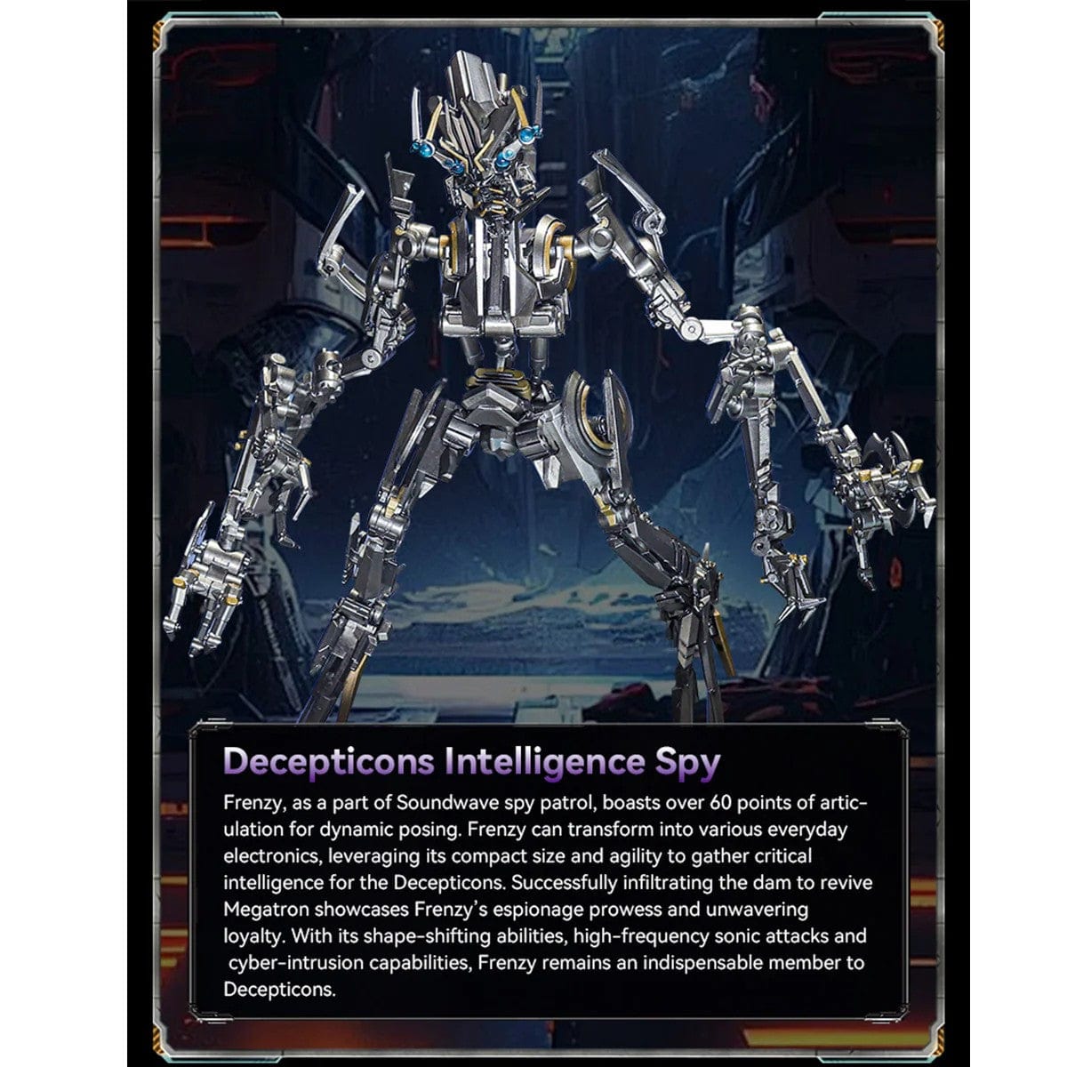 TRANSFORMERS Frenzy MRP Collectible Action Figure