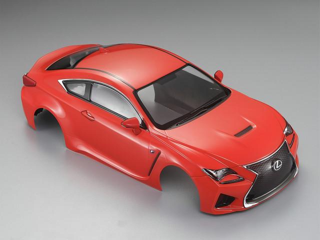 1/10 LEXUS RC F Finished Body Orange