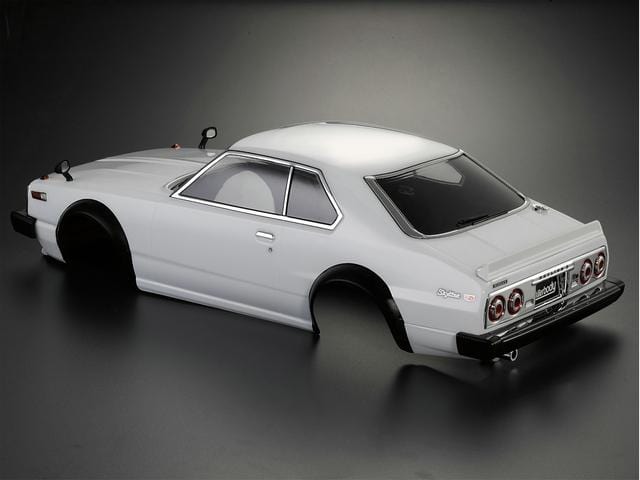 1/10 1980 Nissan Skyline 2000 Turbo GT-ES (C211)  Finished Body White