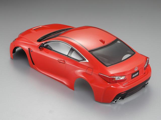 1/10 LEXUS RC F Finished Body Orange