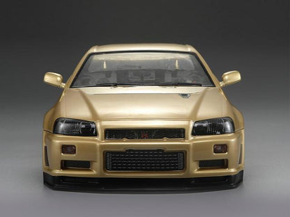 Killerbody 1/10 48645 NISSAN SKYLINE (BNR34)  Finished Body Champagne-gold