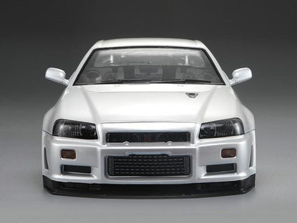 Killerbody 1/10 NISSAN SKYLINE (BNR34) RC Car Finished Body (Pearl-white) #48644