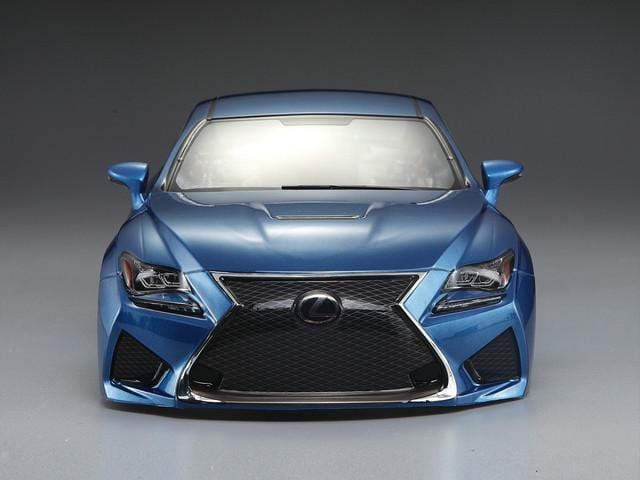 1/10 LEXUS RC F Finished Body Metallic-blue