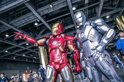 1:1 Iron Man MK7 Wearable Armour Finished Version Brushed Silvery( In stock now)