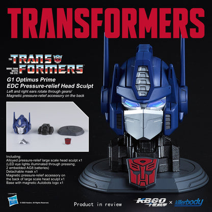 G1 Optimus Prime EDC Pressure-relief Head Sculpt