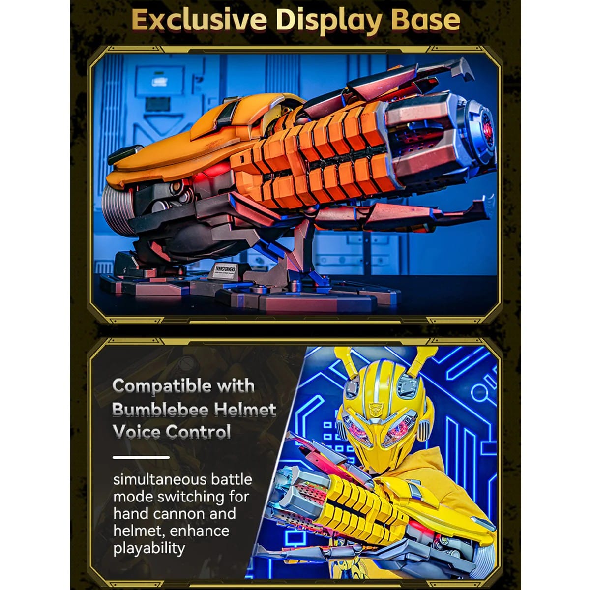Killerbody TRANSFORMERS Bumblebee Wearable Blaster (available for now!!)