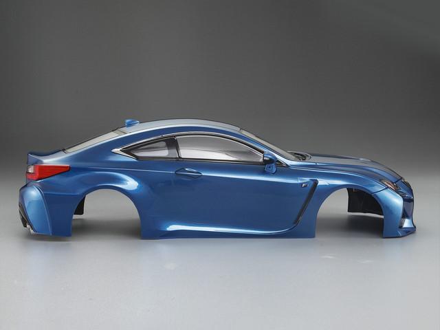 1/10 LEXUS RC F Finished Body Metallic-blue
