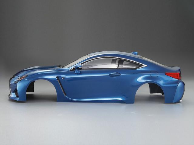 1/10 LEXUS RC F Finished Body Metallic-blue