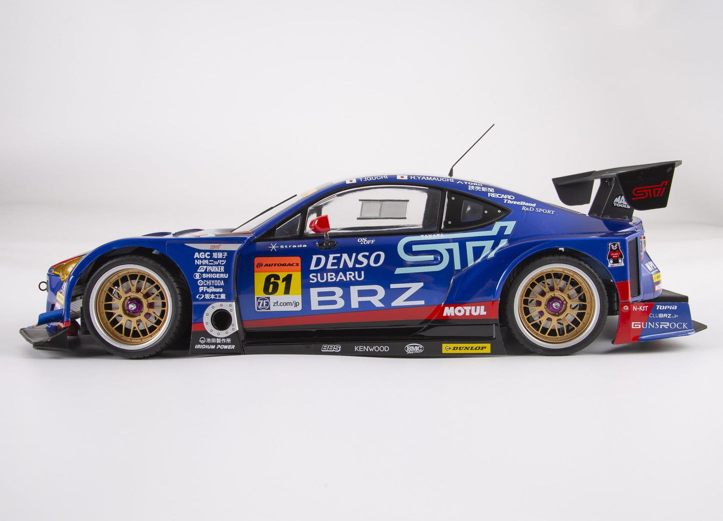 Killerbody 1/10 SUBARU BRZ R&D SPORT Finished Body Kit Blue #48665