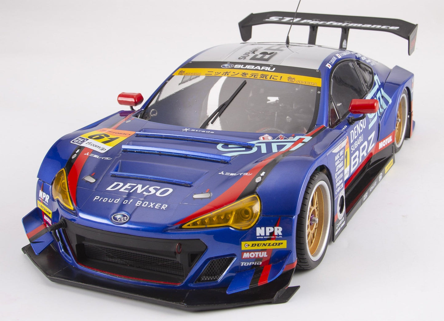 Killerbody 1/10 SUBARU BRZ R&D SPORT Finished Body Kit Blue #48665