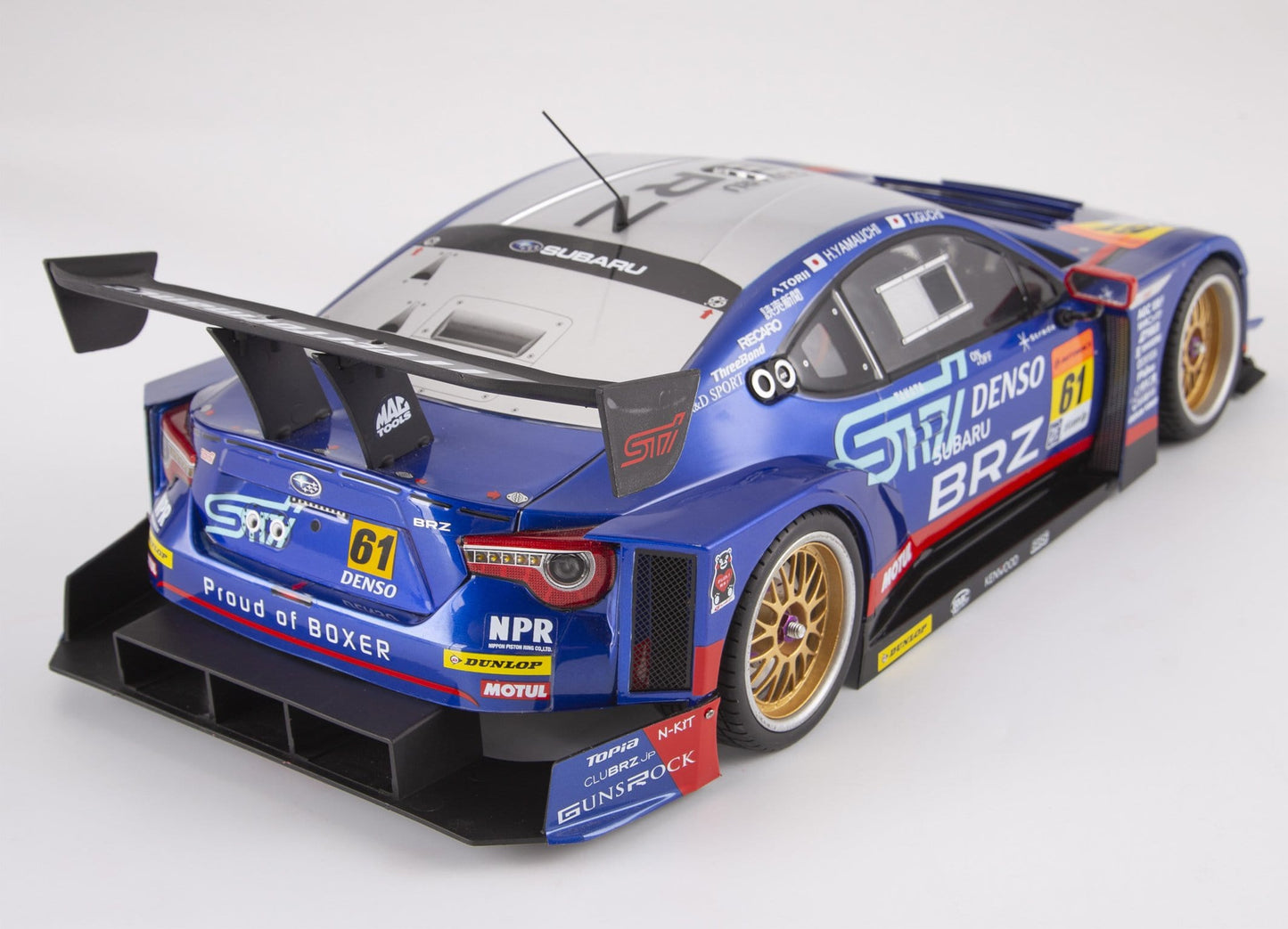 Killerbody 1/10 SUBARU BRZ R&D SPORT Finished Body Kit Blue #48665