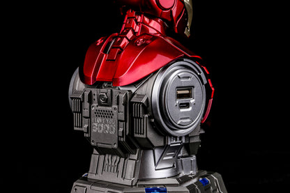 Killerbody Iron Man MK3 Bust Charging Station 3 in 1 Charger Stand