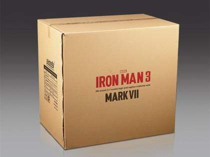 1:1 Iron Man MK7 Wearable Armour Finished Version Brushed Silvery( In stock now)