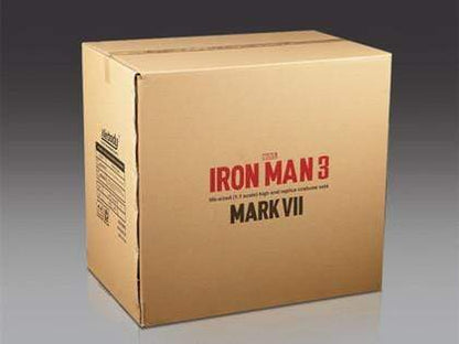 1:1 Iron Man MK7 Wearable Armour Finished Version Brushed Silvery( In stock now)