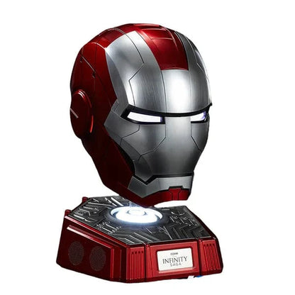 Killerbody 1: 1 Collectible  Iron Man MK5 Wearable Helmet with Bluetooth Speaker stand