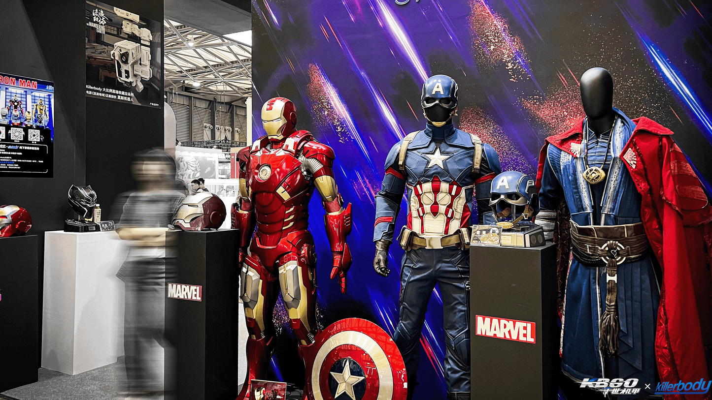 1:1 Iron Man MK7 Suit Life-size Wearable Armour Newly Upgraded Standard Version Marvel Licensed($300 is only the deposit !)