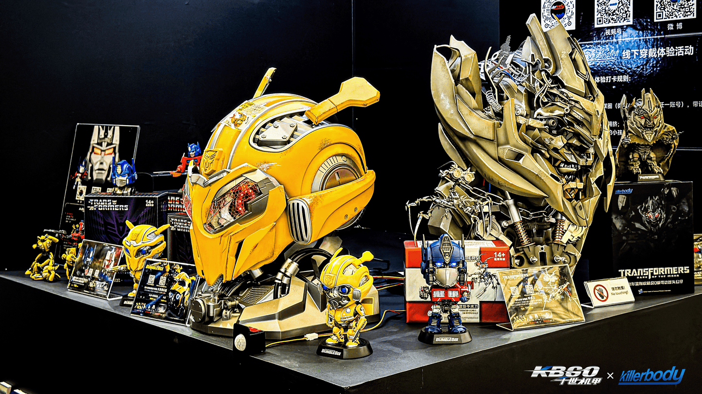 Killerbody 1:1 Wearable Bumblebee Helmet  English Voice Control (In stock now）